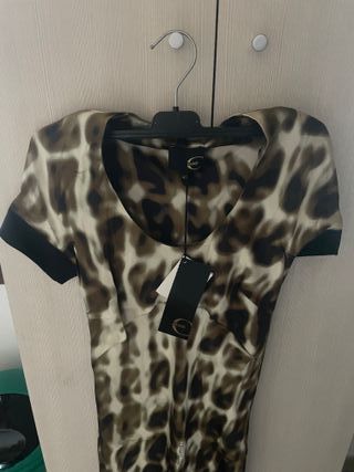 Abito Roberto Cavalli stampa animalier