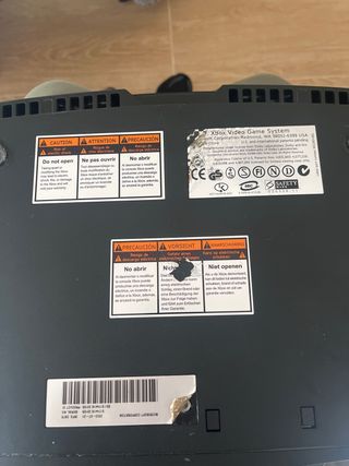 Xbox Classic Negra con Mando