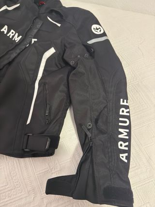 Chaqueta moto ARMURE + espaldera -- Talla L