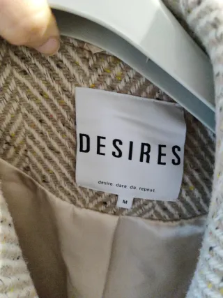Abrigo DESIRES Talla M/38/10