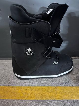 Tabla Snowboard,botas y funda de tabla