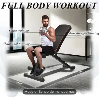 Banco de ejercicios multifuncional