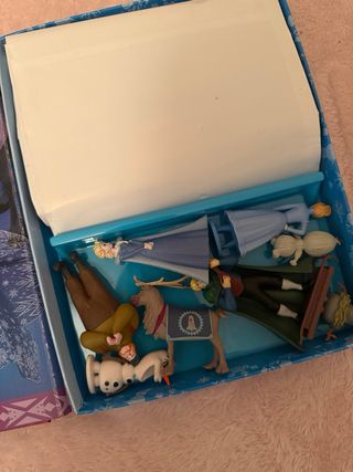 Libro con muñecos Frozen