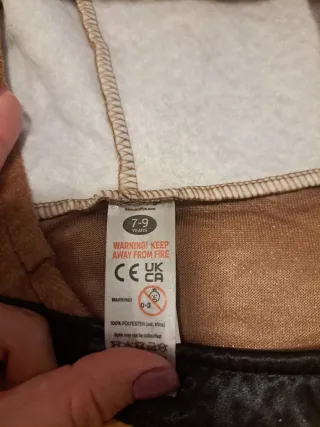 Disfraz de perro marrón