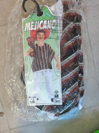 Disfraz Mexicano Talla 6 años