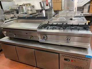 Cocina profesional 2 fuegos Repagas