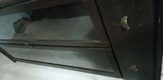 Vitrina Ikea Markor Marron oscuro