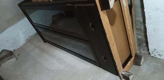 Vitrina Ikea Markor Marron oscuro