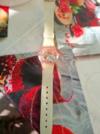 Orologio Swatch Multicolor e Rosa