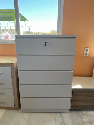 nueva comoda blanca - oferta