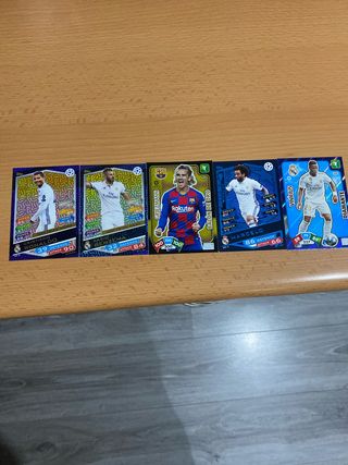 5 Cromos Fútbol Champions League