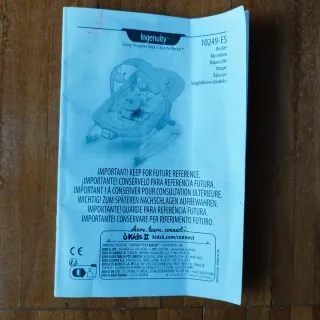 Hamaca mecedora reclinable para bebé de Ingenuity