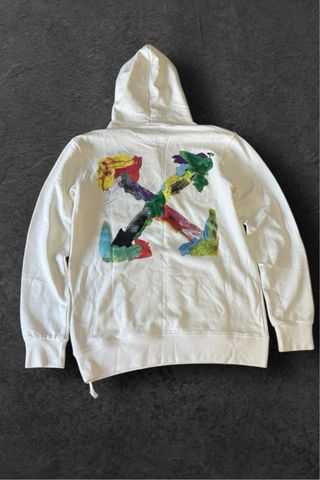 Felpa Off-White con cappuccio Taglia L