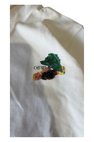 Felpa Off-White con cappuccio Taglia L