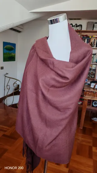 Sciarpa Zara Bordeaux Unisex