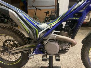 Moto de trial Matriculada