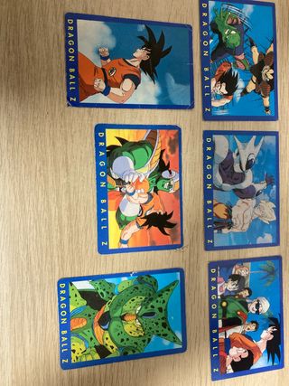 Cromos Dragon Ball Z seria azul