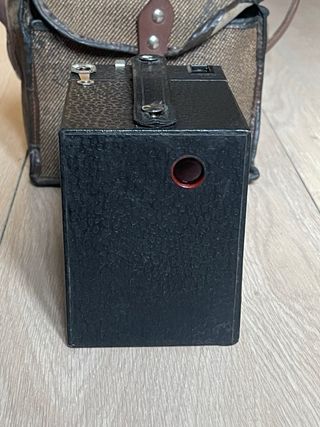 Cámara de cajón Kodak Beau Brownie con Funda