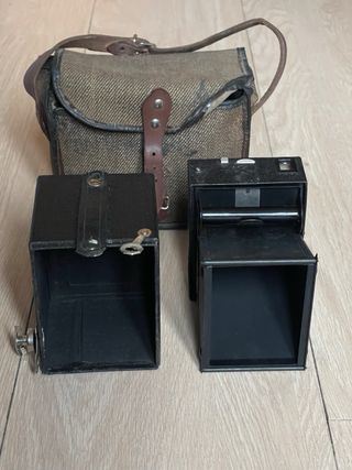 Cámara de cajón Kodak Beau Brownie con Funda