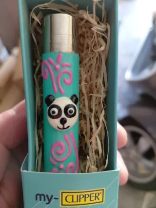 Accendino Clipper Artist Line Panda