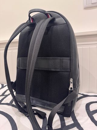 Mochila Tommy Hilfiger Piel Negra