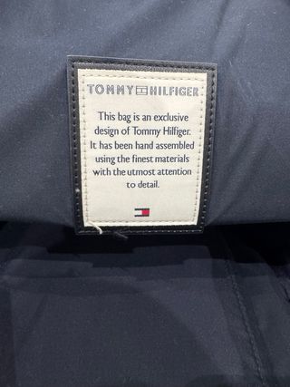 Mochila Tommy Hilfiger Piel Negra