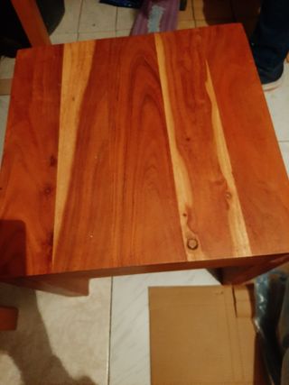 Mesa baja de madera