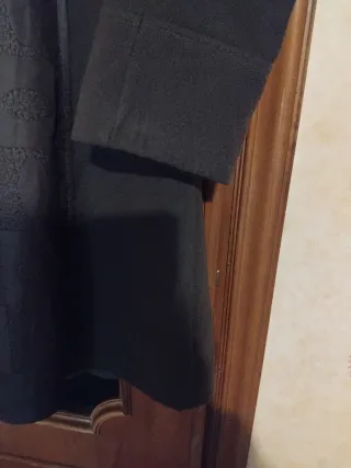 Cappotto stile Desigual marrone scuro