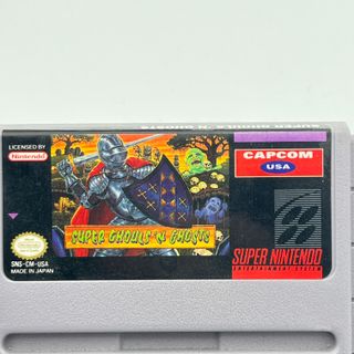 Super Ghouls 'n Ghosts SNES USA Nintendo