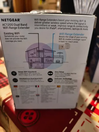 Extensor WiFi Doble Banda NETGEAR AC