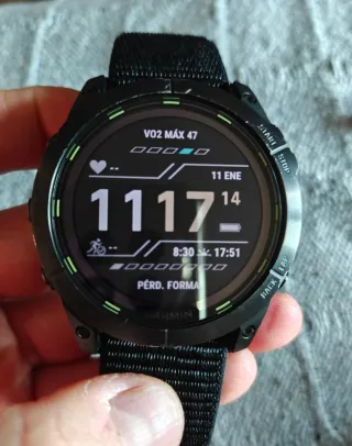Garmin Enduro 2 Sapphire Solar Correa tela y 2 más