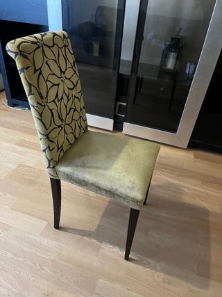 Mesa extensible moderna + 6 sillas