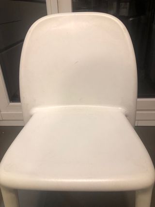 Silla Alta infantil niño Ikea Urban Blanca