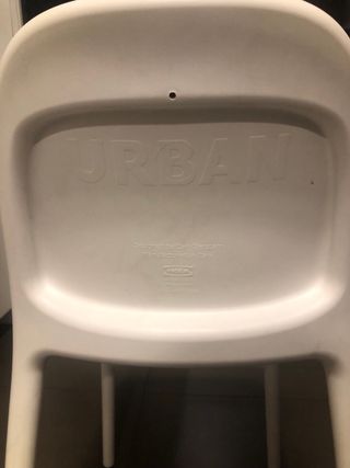 Silla Alta infantil niño Ikea Urban Blanca