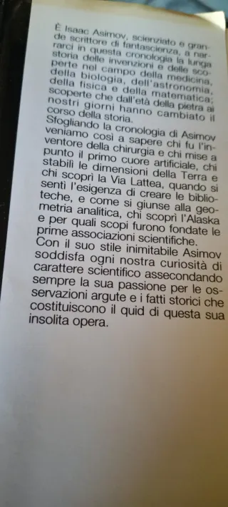 Libro Cronologia delle Scoperte Scientifiche