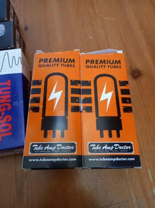 Válvulas Electro-Harmonix 6550EH Sovtek y Tungsol