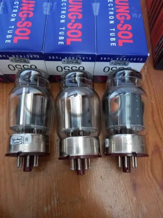 Válvulas Electro-Harmonix 6550EH Sovtek y Tungsol