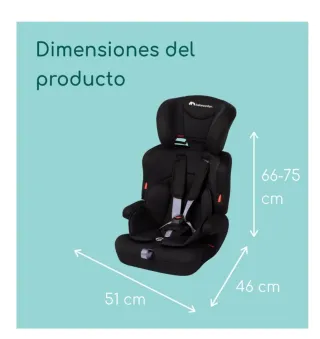 Silla de coche Bebeconfort negra