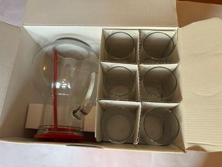 Set Caraffa Bormioli Rocco Fresco 1,8L + 6 Bicchie