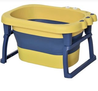 Bañera Plegable para Bebé Bañera Portátil