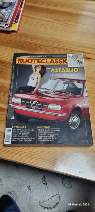 9 riviste di autoclassiche del 2008