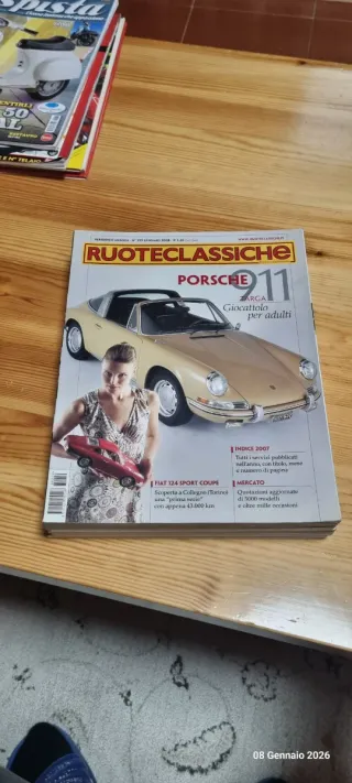 9 riviste di autoclassiche del 2008