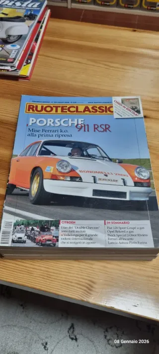 9 riviste di autoclassiche del 2008