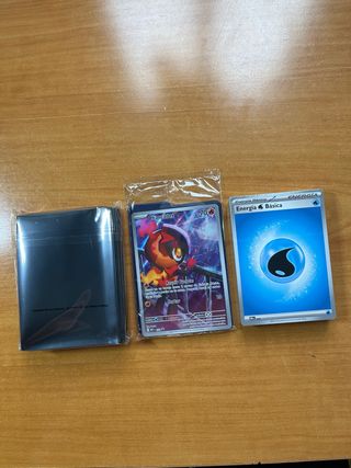 Pokémon TCG Fuegos Fantasmales – Accesorios ETB