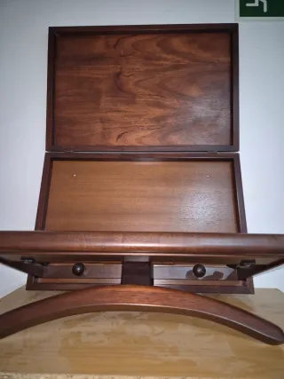 Perchero cuadro plegable madera