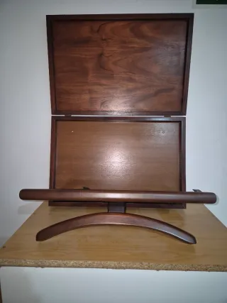 Perchero cuadro plegable madera