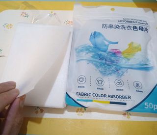 LOTE 50 PAÑOS ATRAPA COLOR LAVADORA MEZCLA ROPA