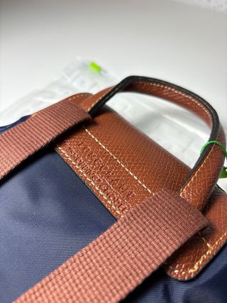 Mochila Longchamp Le Pliage Navy Blue