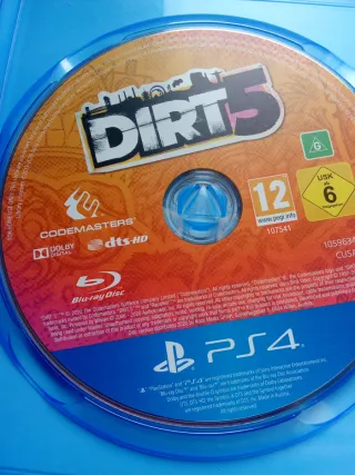 Dirt 5 PS4 Blu-ray