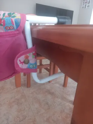 Silla portátil para comer bebé